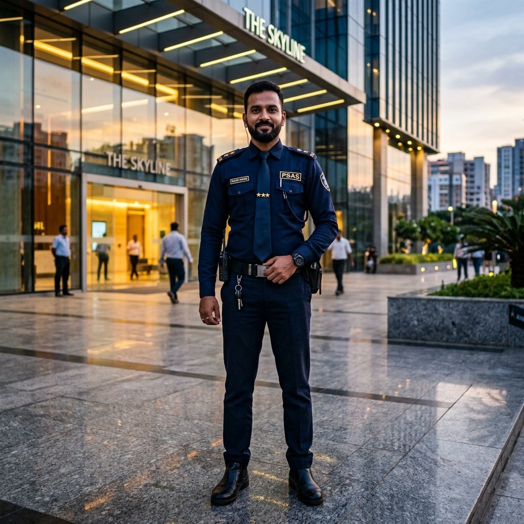 Parthsarthi security and allied services (PSAS) Guard — Professional Uniformed Personnel
